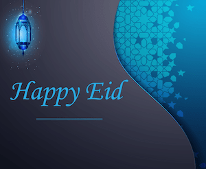 Eid Aladha greeting - English 3