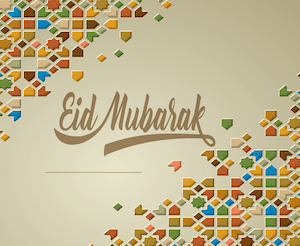Eid Aladha greeting - English 4